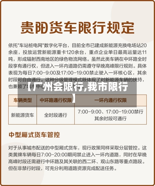 【厂州会限行,我市限行】