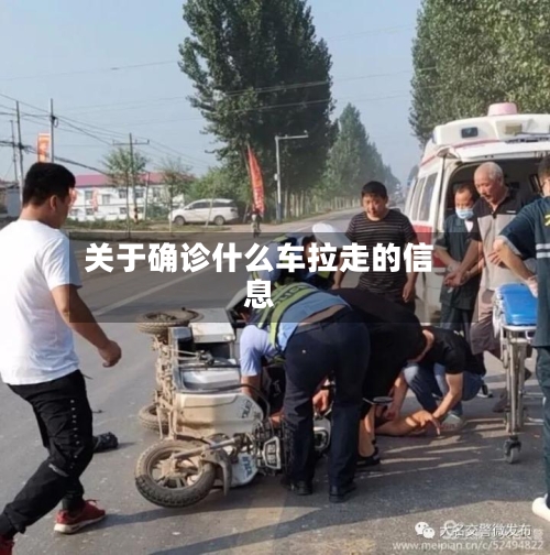 关于确诊什么车拉走的信息
