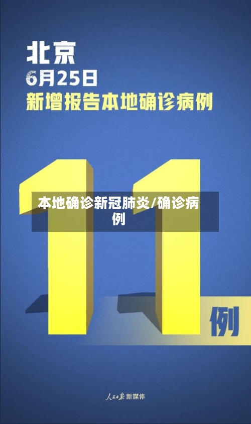 本地确诊新冠肺炎/确诊病例