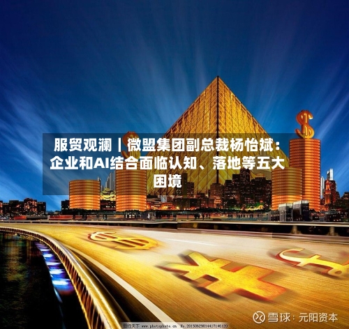 服贸观澜｜微盟集团副总裁杨怡斌：企业和AI结合面临认知、落地等五大困境