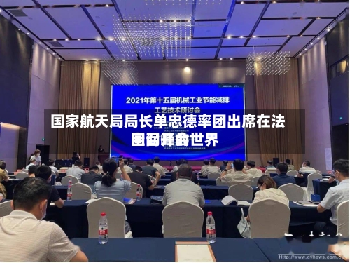 国家航天局局长单忠德率团出席在法国召开的世界空间峰会