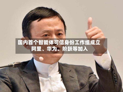 国内首个智能体可信身份工作组成立 阿里、华为、阶跃等加入