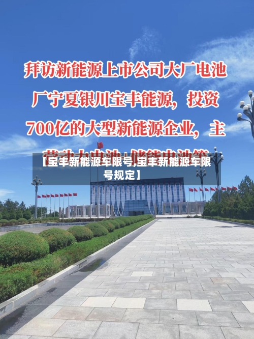 【宝丰新能源车限号,宝丰新能源车限号规定】