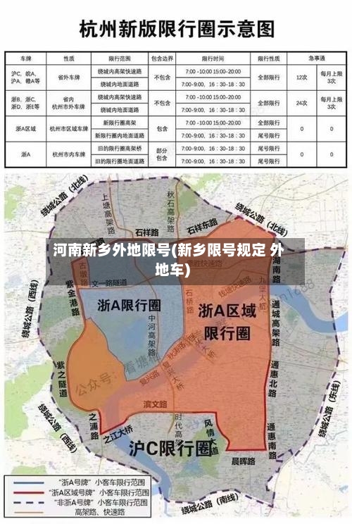 河南新乡外地限号(新乡限号规定 外地车)