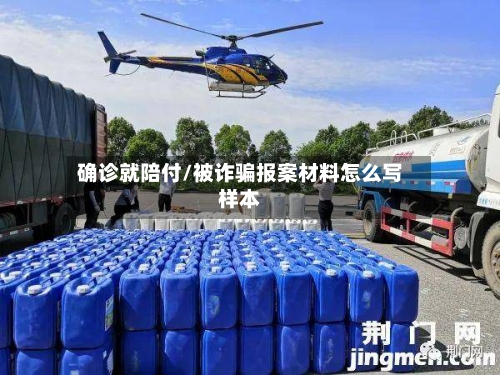 确诊就陪付/被诈骗报案材料怎么写样本