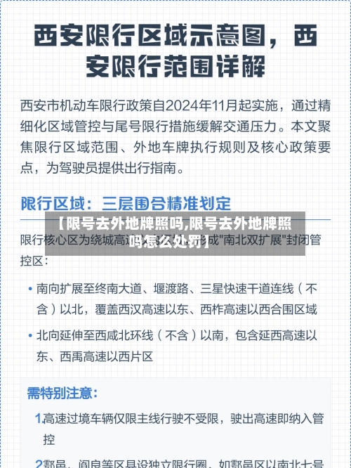 【限号去外地牌照吗,限号去外地牌照吗怎么处罚】
