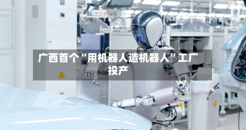 广西首个“用机器人造机器人”工厂投产