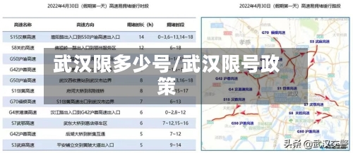 武汉限多少号/武汉限号政策