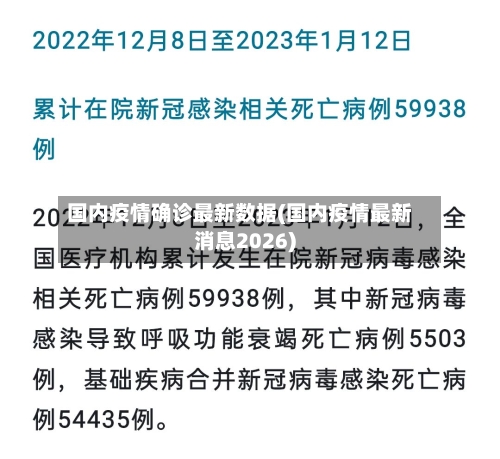 国内疫情确诊最新数据(国内疫情最新消息2026)
