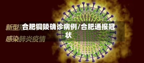 合肥铜陵确诊病例/合肥通报冠状