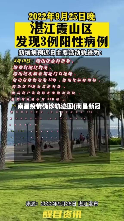南昌疫情确诊轨迹图(南昌新冠)