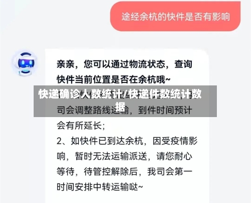 快递确诊人数统计/快递件数统计数据