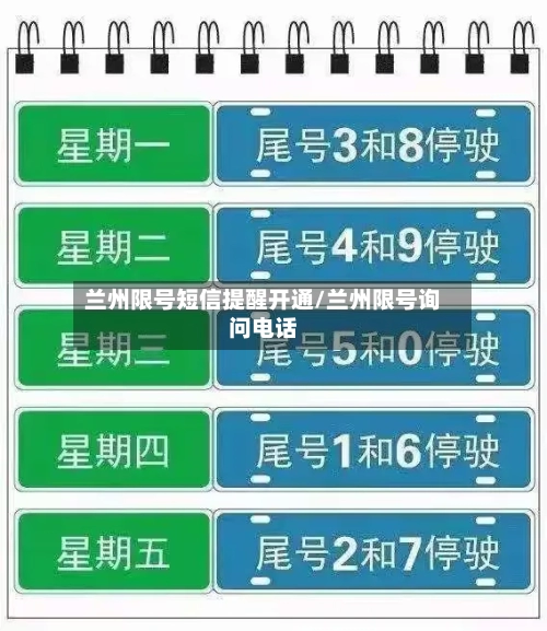 兰州限号短信提醒开通/兰州限号询问电话