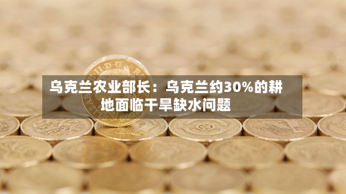 乌克兰农业部长：乌克兰约30%的耕地面临干旱缺水问题