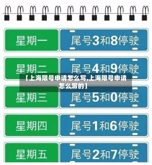 【上海限号申请怎么写,上海限号申请怎么写的】
