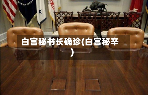 白宫秘书长确诊(白宫秘辛)