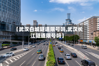 【武汉白城隧道限号吗,武汉长江隧道限号吗】