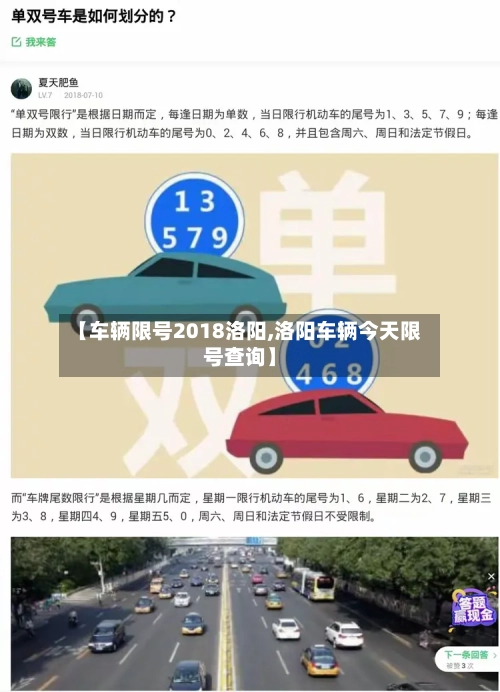 【车辆限号2018洛阳,洛阳车辆今天限号查询】