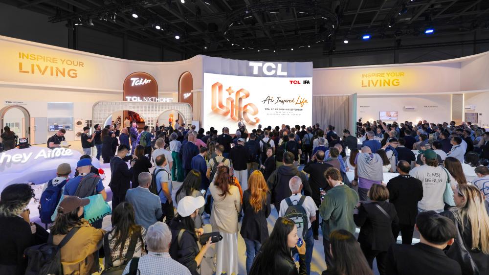 连续16年参展IFA	，TCL展示Mini LED及AI家电，欧洲本土化员工超九成